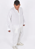 White Linen Pants