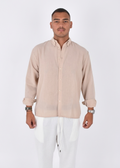 Beige Linen Shirt