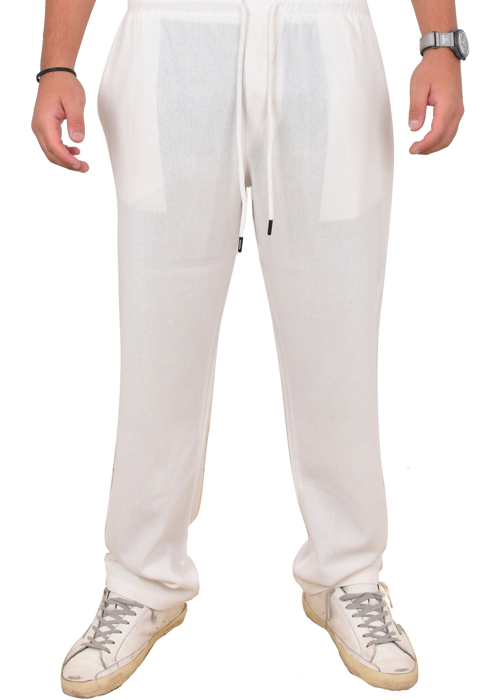 White Linen Pants
