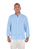 Blue Linen Shirt