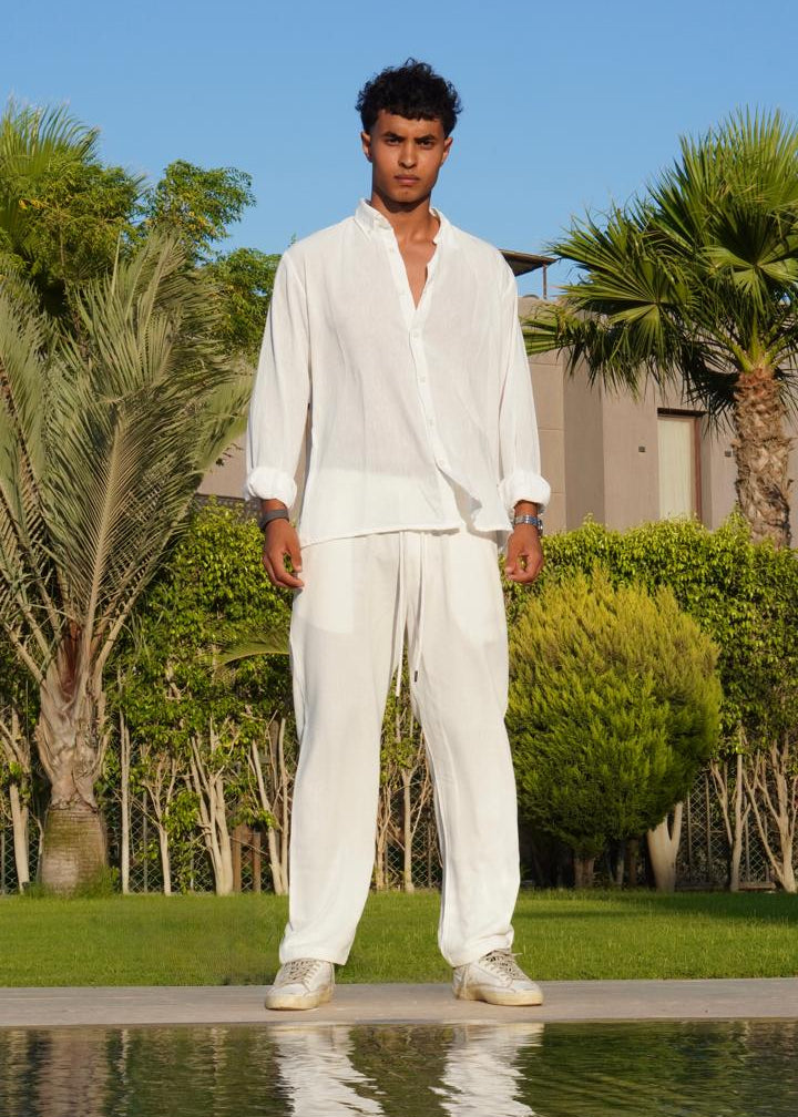 White Linen shirt
